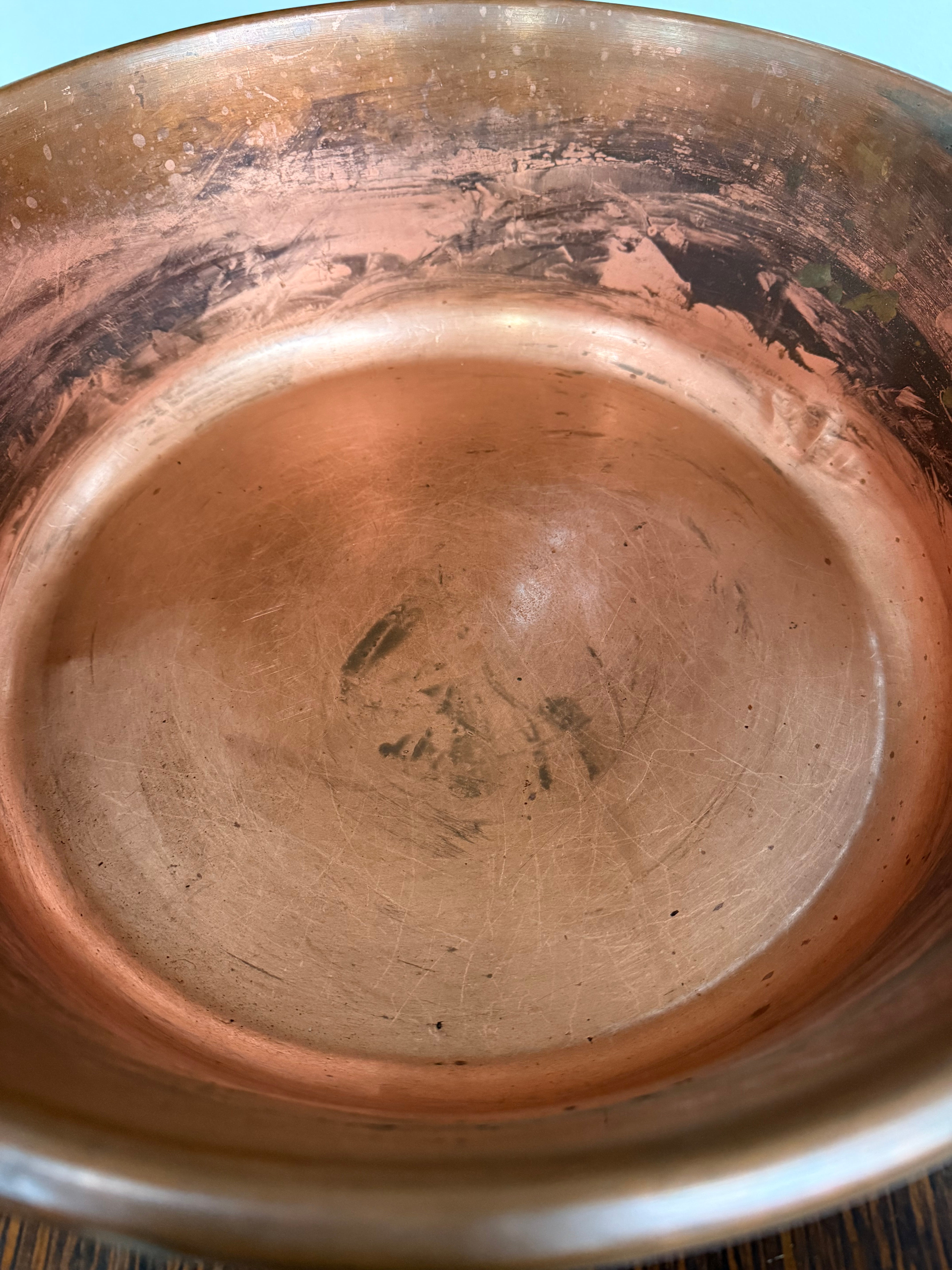 Large Antique French Copper Jam Pan / Cauldron | Antique & Vintage | Moonee Ponds Antiques | Australia Wide Delivery
