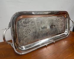 Lovely Vintage EPNS SilverPlate Serving Tray | Antique & Vintage | Moonee Ponds Antiques | Australia Wide Delivery