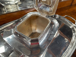 Elegant "Drummond & Co" Silver-plate 4 Piece Tea Service and Conforming Tray. | Antique & Vintage | Moonee Ponds Antiques | Australia Wide Delivery