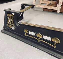 Stunning French Bronze 19 Century Fire Fender | Antique & Vintage | Moonee Ponds Antiques | Australia Wide Delivery