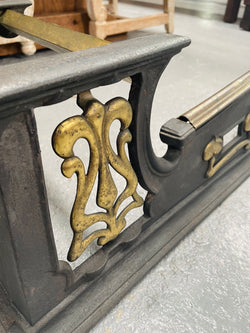 Stunning French Bronze 19 Century Fire Fender | Antique & Vintage | Moonee Ponds Antiques | Australia Wide Delivery
