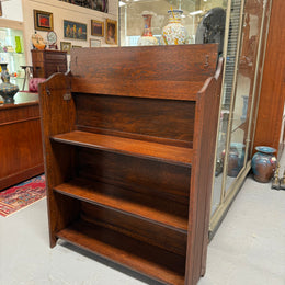 Arts and Crafts Freestanding Oak Open face Bookcase