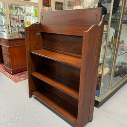 Arts and Crafts Freestanding Oak Open face Bookcase