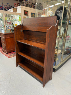 Arts and Crafts Freestanding Oak Open face Bookcase | Antique & Vintage | Moonee Ponds Antiques | Australia Wide Delivery