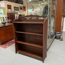 Arts and Crafts Freestanding Oak Open face Bookcase
