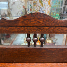 Arts and Crafts Freestanding Oak Open face Bookcase