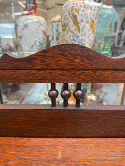 Arts and Crafts Freestanding Oak Open face Bookcase | Antique & Vintage | Moonee Ponds Antiques | Australia Wide Delivery