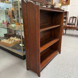 Arts and Crafts Freestanding Oak Open face Bookcase