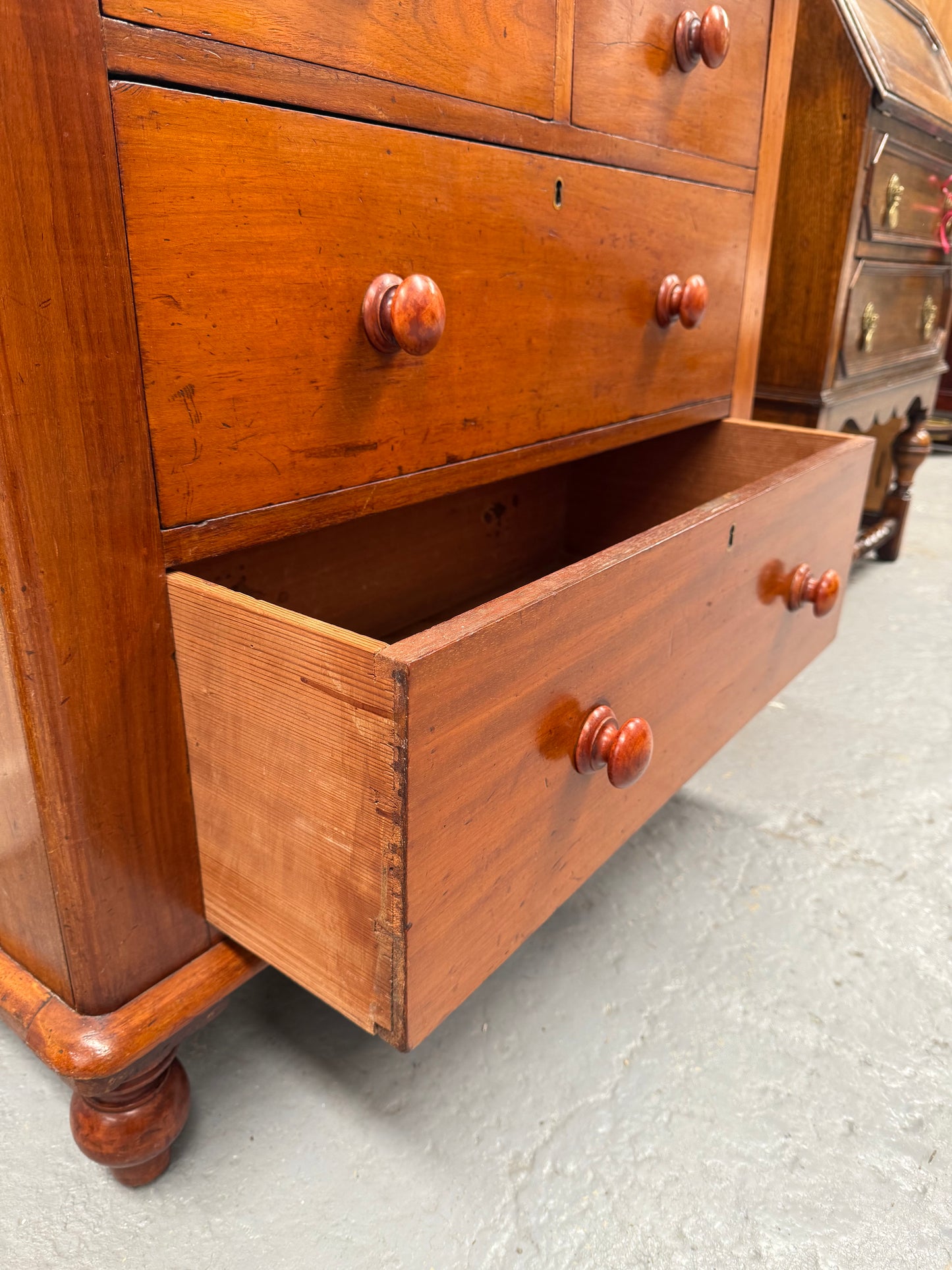 Petit Victorian Cedar Duchess Dresser Chest