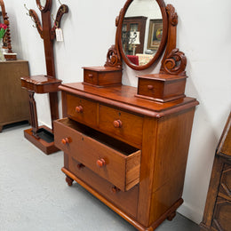Petit Victorian Cedar Duchess Dresser Chest