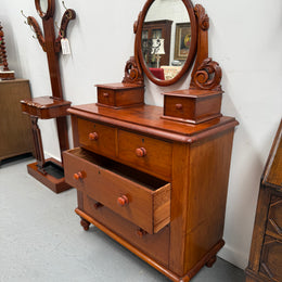 Petit Victorian Cedar Duchess Dresser Chest