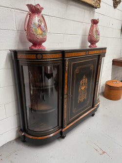 19th Century French Ebonized & Marquetry Inlaid Credenza | Antique & Vintage | Moonee Ponds Antiques | Australia Wide Delivery