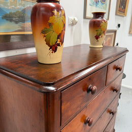 Victorian Five Drawer Cedar Of Drawers