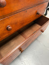 Victorian Five Drawer Cedar Of Drawers | Antique & Vintage | Moonee Ponds Antiques | Australia Wide Delivery