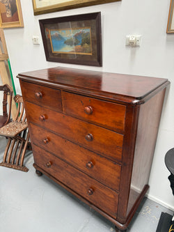 Victorian Five Drawer Cedar Of Drawers | Antique & Vintage | Moonee Ponds Antiques | Australia Wide Delivery