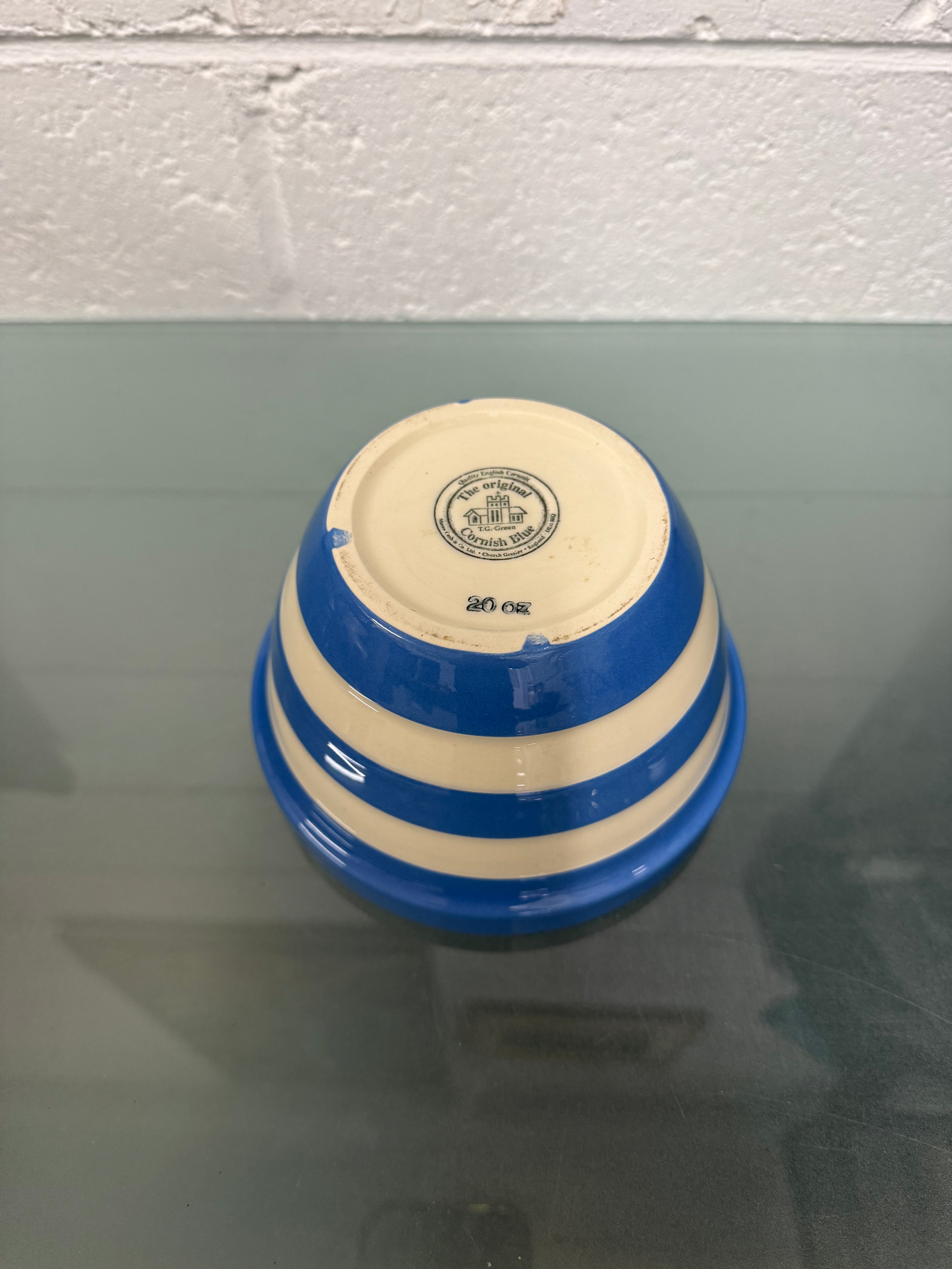 T.G Green Cornish Ware Blue & White Bowl | Antique & Vintage | Moonee Ponds Antiques | Australia Wide Delivery