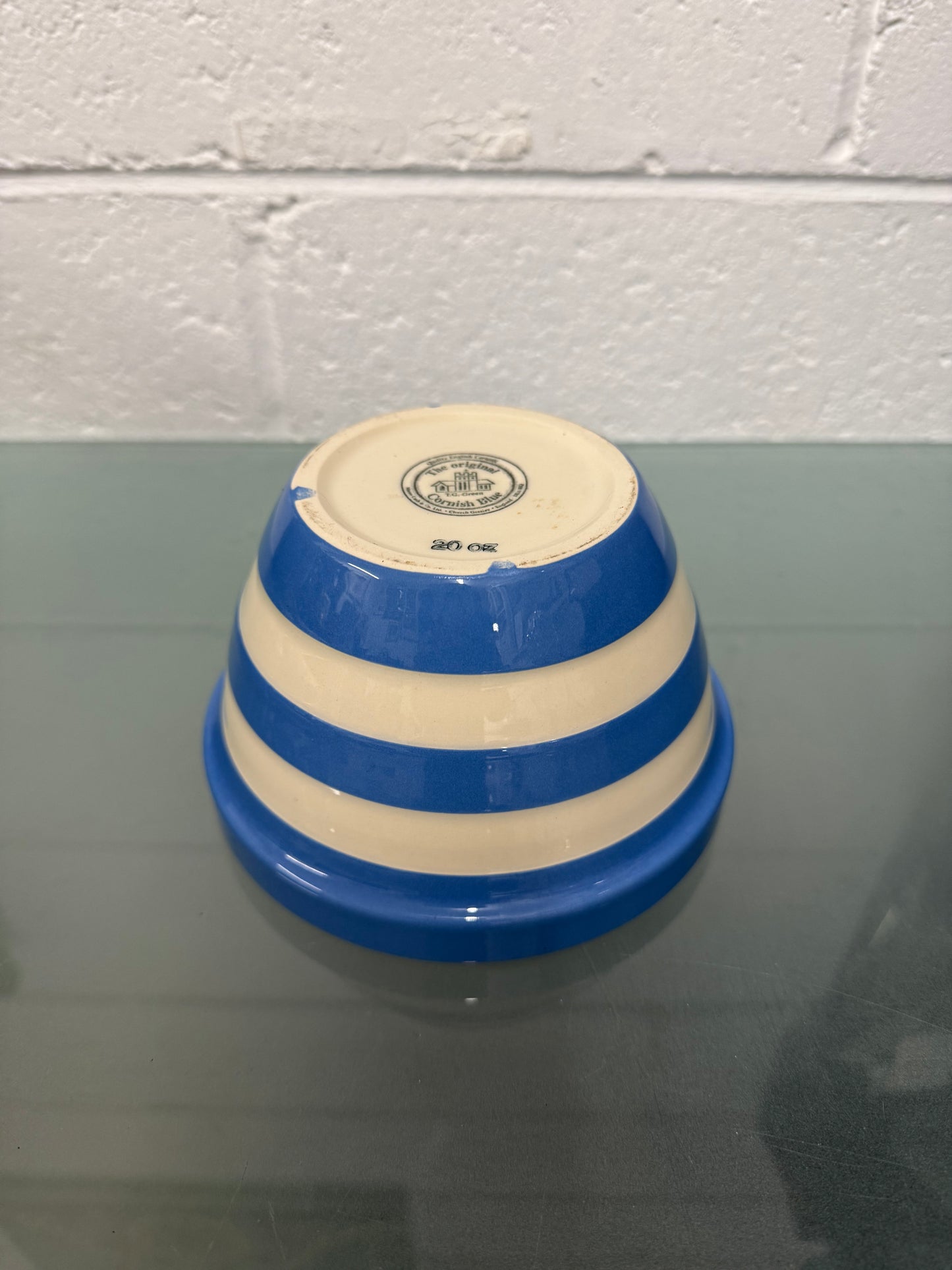 T.G Green Cornish Ware Blue & White Bowl