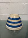 Antique Hoffman Pottery Blue & White Banded Bowl | Antique & Vintage | Moonee Ponds Antiques | Australia Wide Delivery