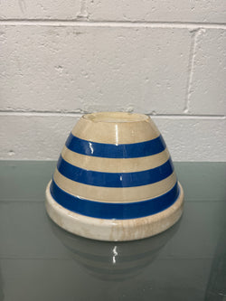 Antique Hoffman Pottery Blue & White Banded Bowl | Antique & Vintage | Moonee Ponds Antiques | Australia Wide Delivery