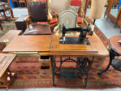 Antique Sewing Machine In Oak Case | Antique & Vintage | Moonee Ponds Antiques | Australia Wide Delivery