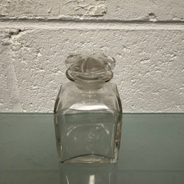 Small Glass Bottle & Glass Stopper For Perfume