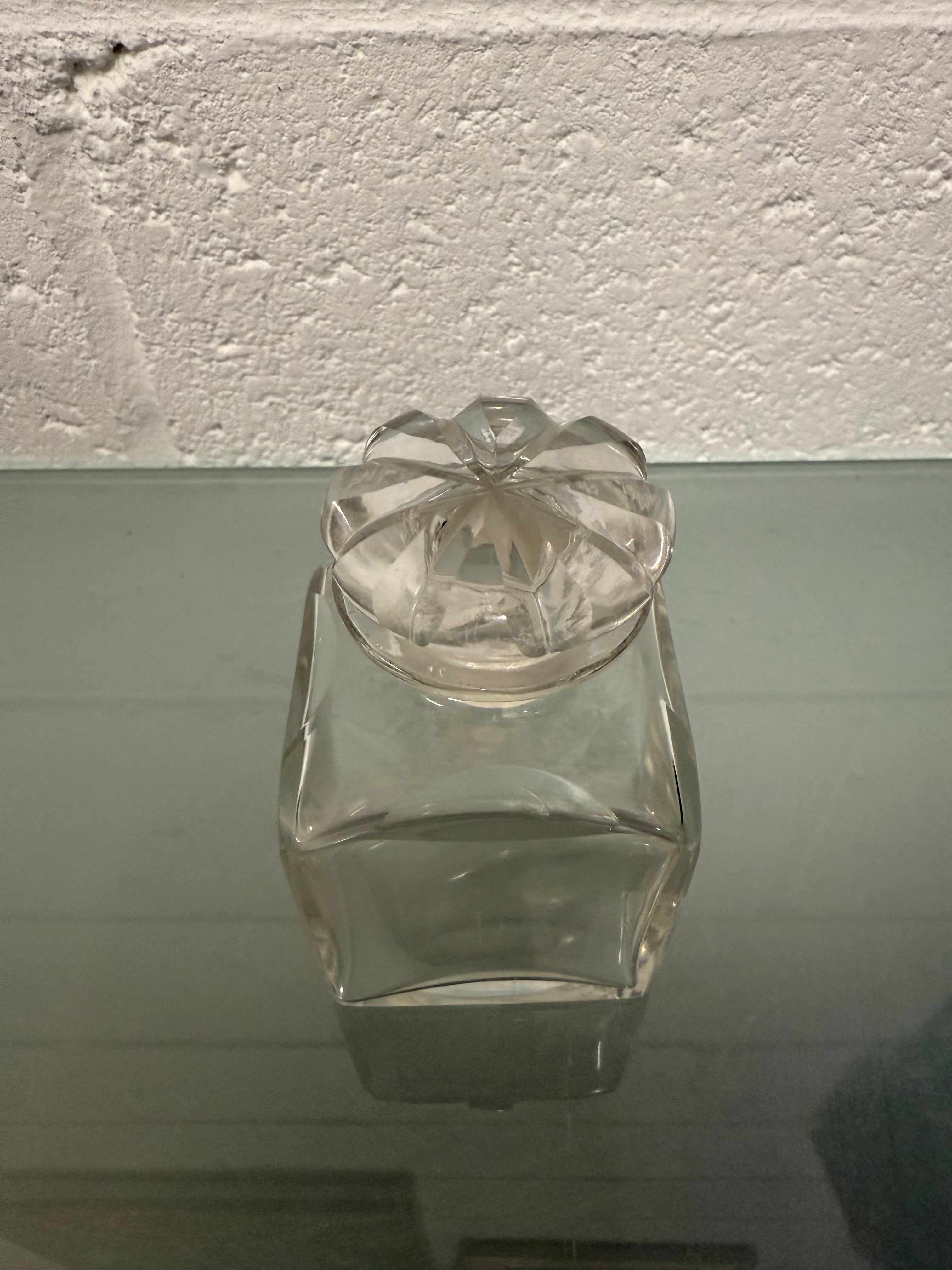Small Glass Bottle & Glass Stopper For Perfume | Antique & Vintage | Moonee Ponds Antiques | Australia Wide Delivery