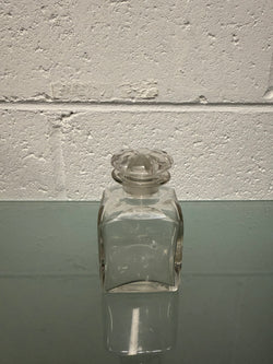 Small Glass Bottle With Glass Stopper For Perfume | Antique & Vintage | Moonee Ponds Antiques | Australia Wide Delivery