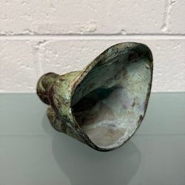 Vintage Bronze Green Patinated Bhudda