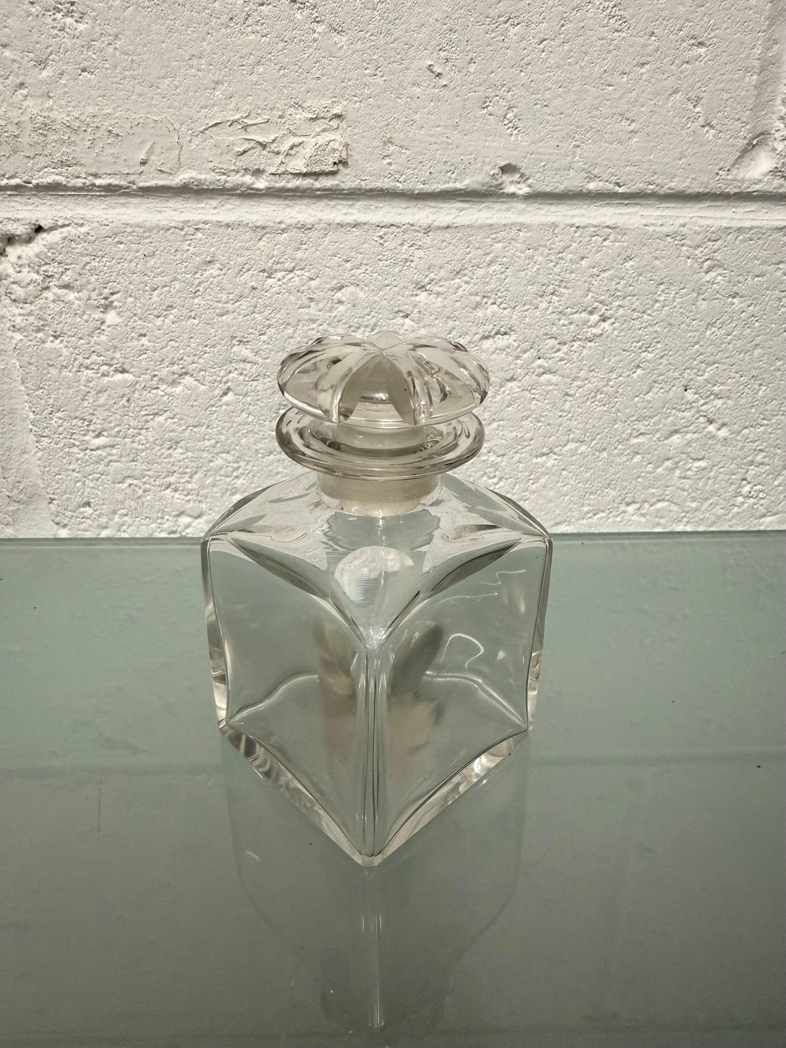 Small Glass Bottle With Glass Stopper For Perfume | Antique & Vintage | Moonee Ponds Antiques | Australia Wide Delivery