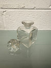 Small Glass Bottle With Glass Stopper For Perfume | Antique & Vintage | Moonee Ponds Antiques | Australia Wide Delivery
