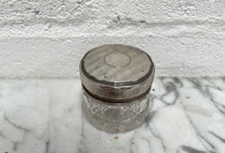 Art Deco Cut Glass Container | Antique & Vintage | Moonee Ponds Antiques | Australia Wide Delivery