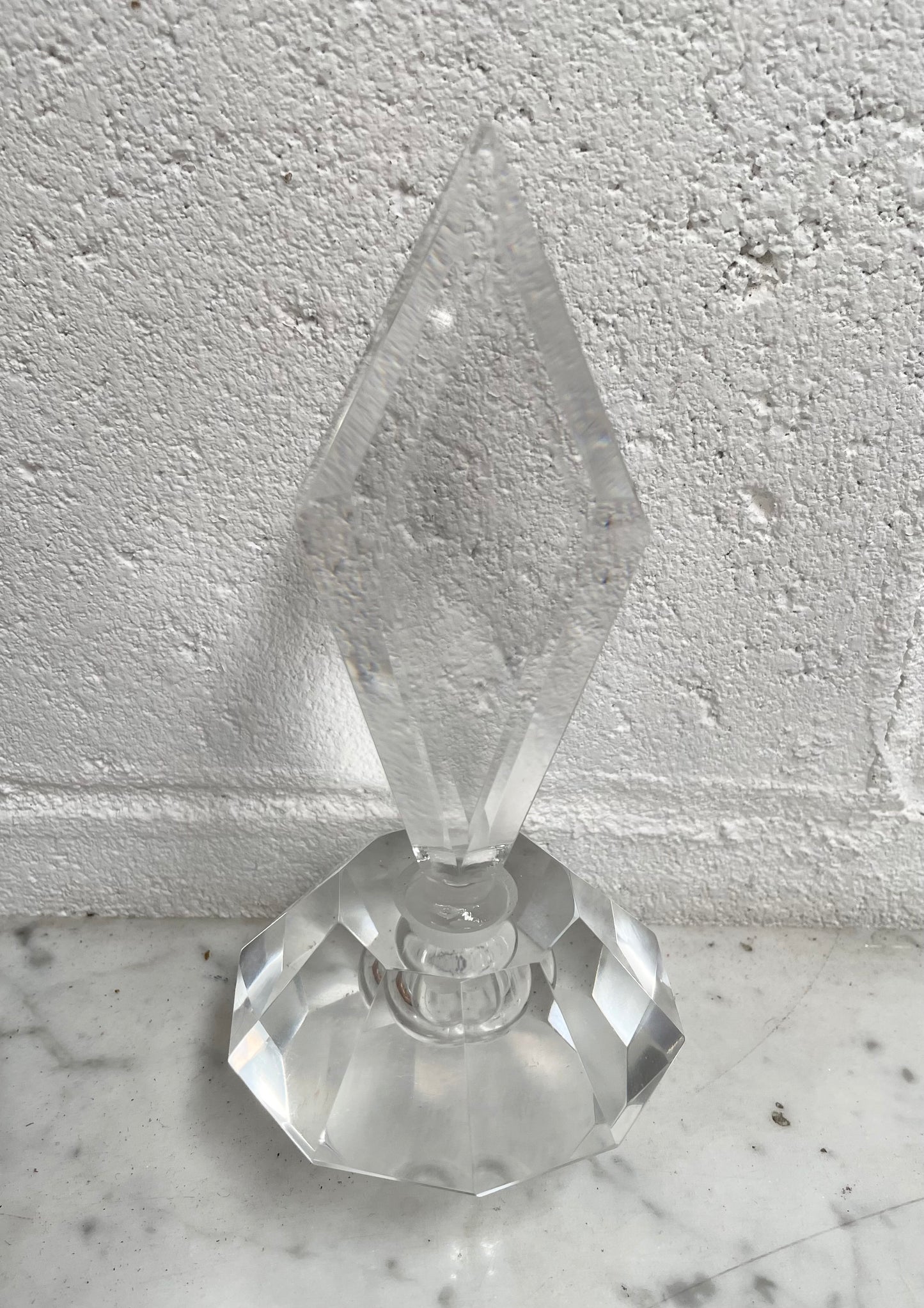 Art Deco Crystal Scent Bottle