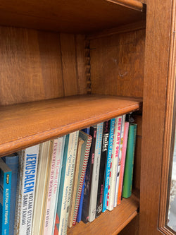French Oak Renaissance Style Two Door Bookcase | Antique & Vintage | Moonee Ponds Antiques | Australia Wide Delivery