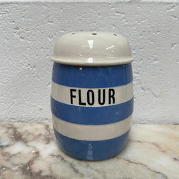 Vintage TG Green Cornishware Flour Shaker
