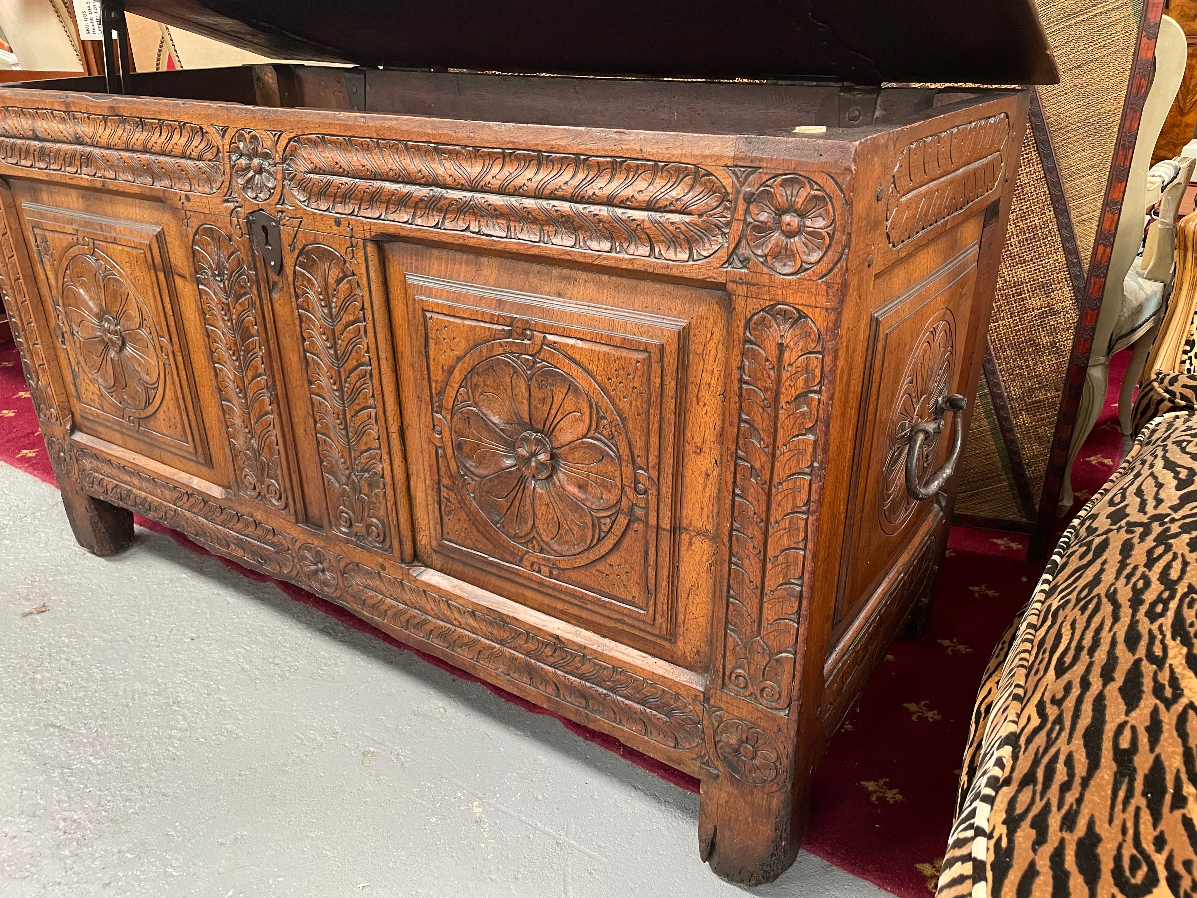 Fabulous 18th Century French Coffer/ Chest | Antique & Vintage | Moonee Ponds Antiques | Australia Wide Delivery