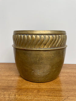 Lovely English Brass Planter Pot / Jardiniere | Antique & Vintage | Moonee Ponds Antiques | Australia Wide Delivery