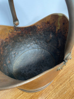 Fabulous French Copper & Brass Coal Scuttle | Antique & Vintage | Moonee Ponds Antiques | Australia Wide Delivery