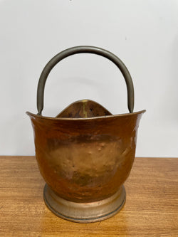 Fabulous French Copper & Brass Coal Scuttle | Antique & Vintage | Moonee Ponds Antiques | Australia Wide Delivery