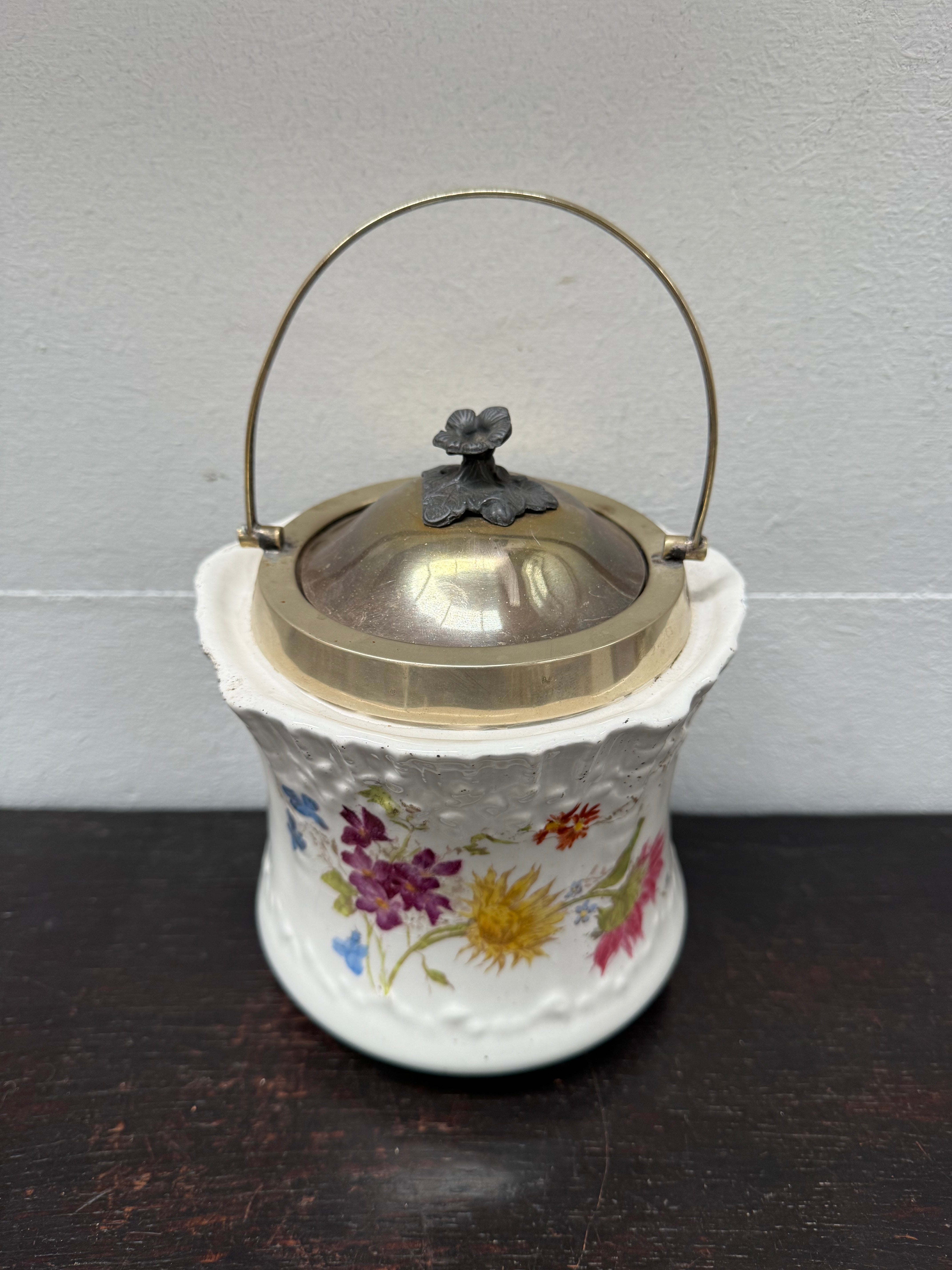 Antique Carlton Ware Biscuit Barrell As Is | Antique & Vintage | Moonee Ponds Antiques | Australia Wide Delivery