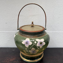 Crown Devon Biscuit Barrel