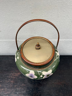 Crown Devon Biscuit Barrel | Antique & Vintage | Moonee Ponds Antiques | Australia Wide Delivery
