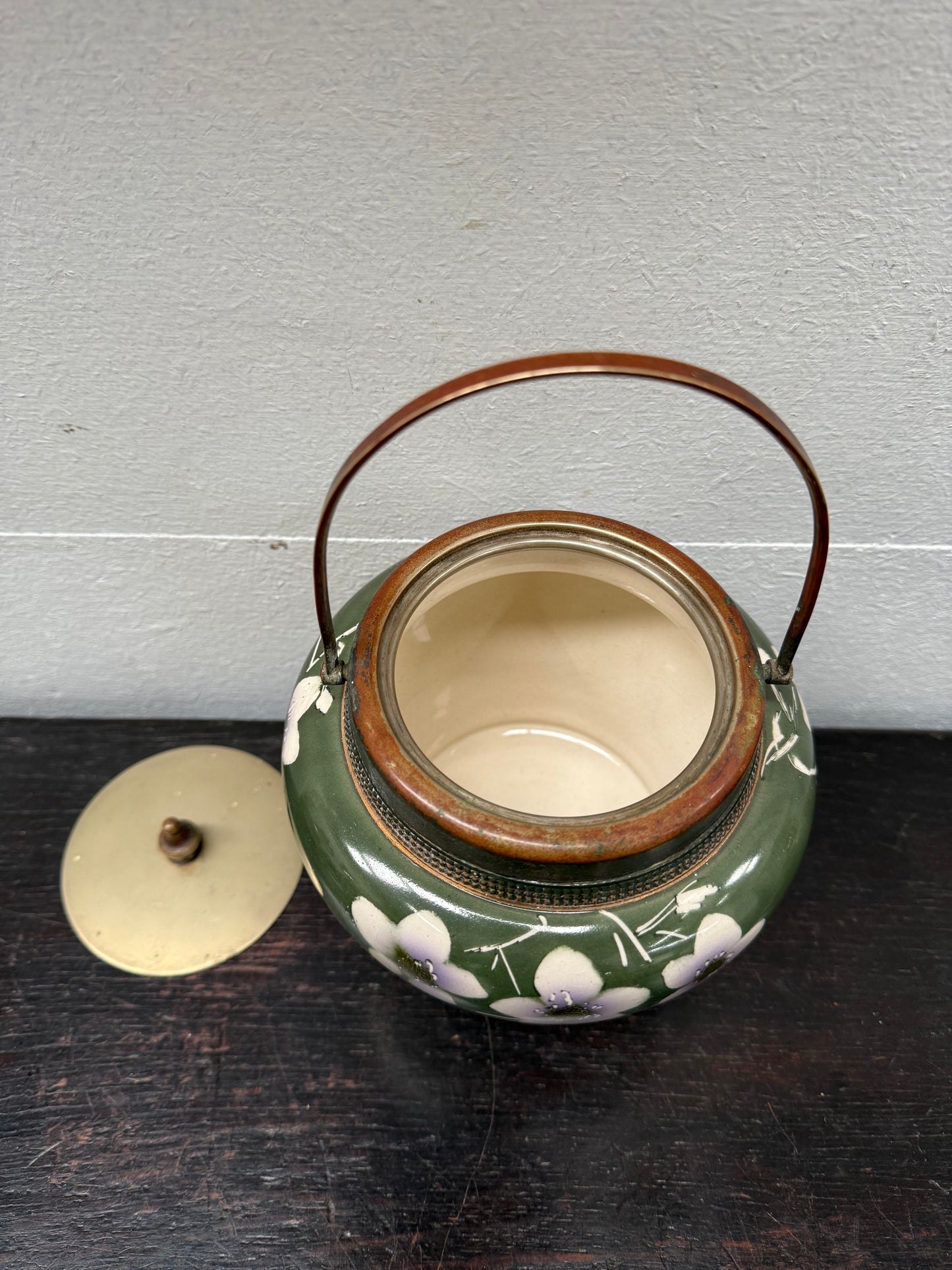 Crown Devon Biscuit Barrel