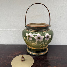 Crown Devon Biscuit Barrel