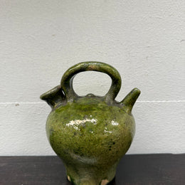 Vintage French/Spanish Crucile Oil Jar C1900