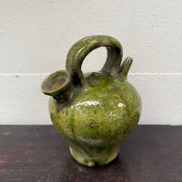 Vintage French/Spanish Crucile Oil Jar C1900