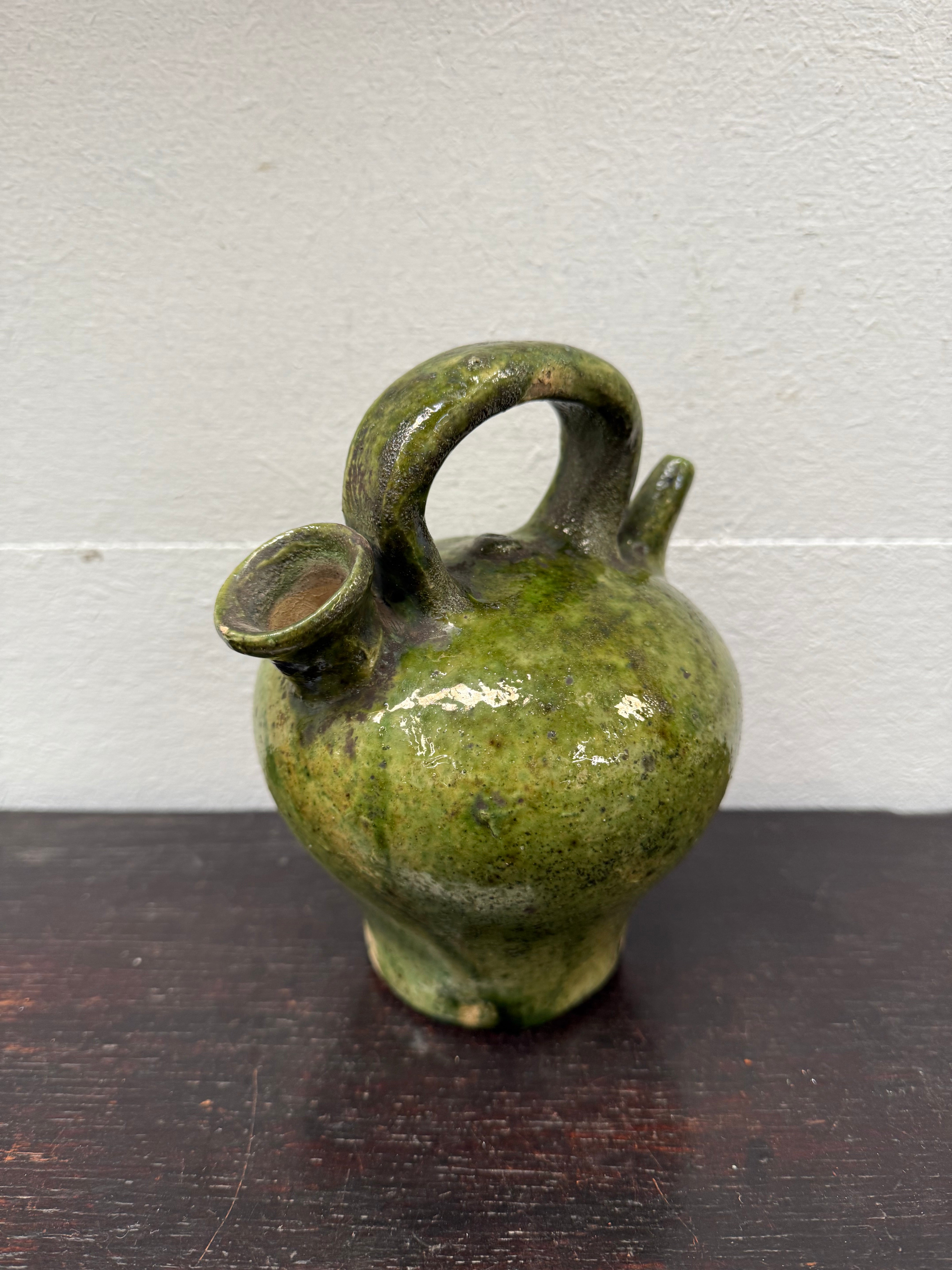 Vintage French/Spanish Crucile Oil Jar C1900 | Antique & Vintage | Moonee Ponds Antiques | Australia Wide Delivery