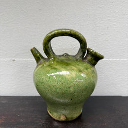 Vintage French/Spanish Crucile Oil Jar C1900