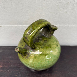 Vintage French/Spanish Crucile Oil Jar C1900
