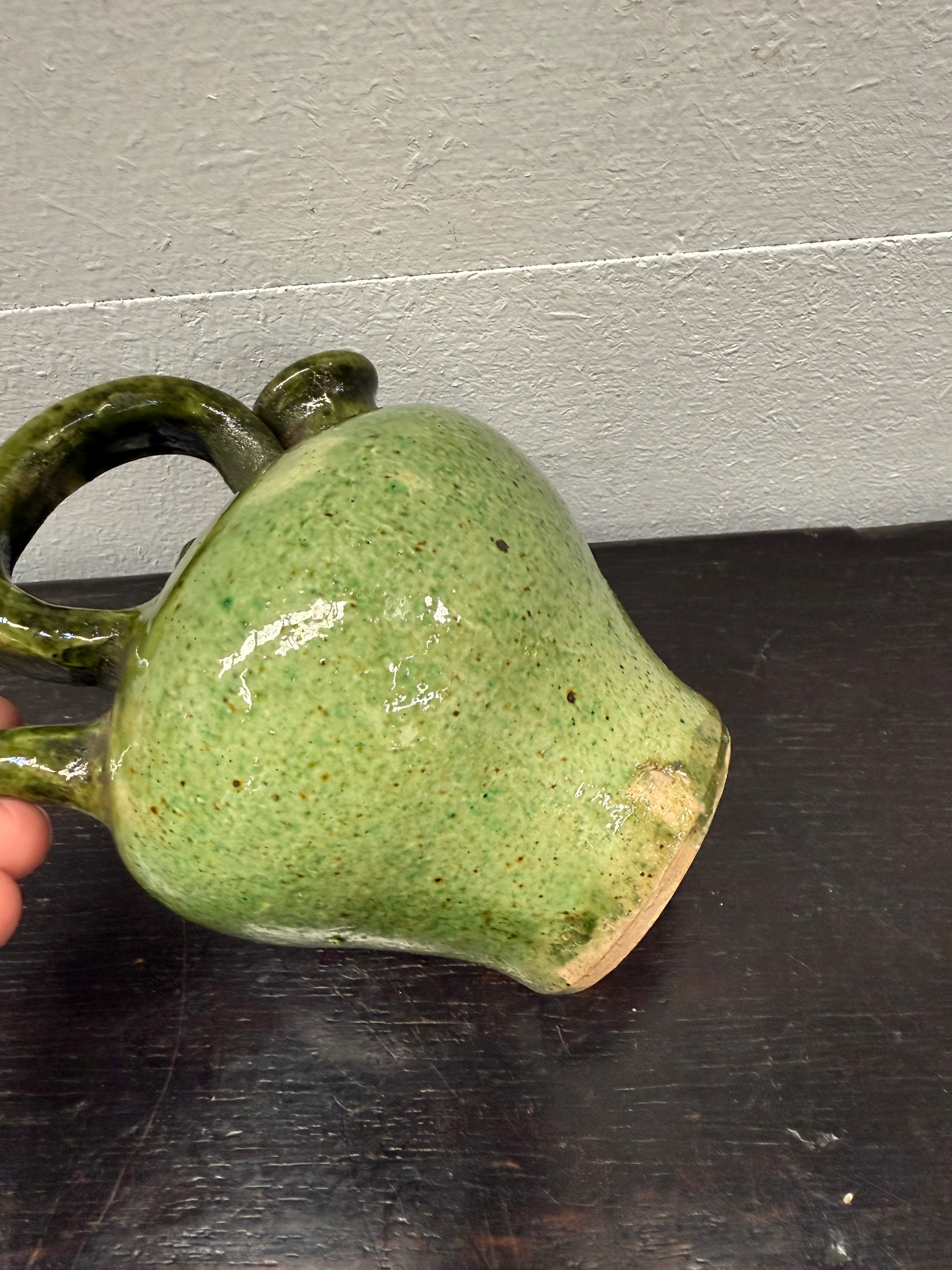 Vintage French/Spanish Crucile Oil Jar C1900 | Antique & Vintage | Moonee Ponds Antiques | Australia Wide Delivery