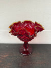 Vintage Amberina Glass Comport | Antique & Vintage | Moonee Ponds Antiques | Australia Wide Delivery